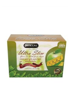 Ultra Slim Ultra Slim tea, green tea with green apple, 12 bags 