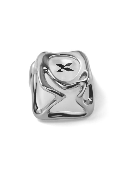 XVX Personality Creative Keycap Single Fog Surface Transparent Metallic Keyboard Mechanical Keyboard Keycap Gift-Color:Keycap-personalized Keycap-silver (black Characters)-pinxuan Keycap