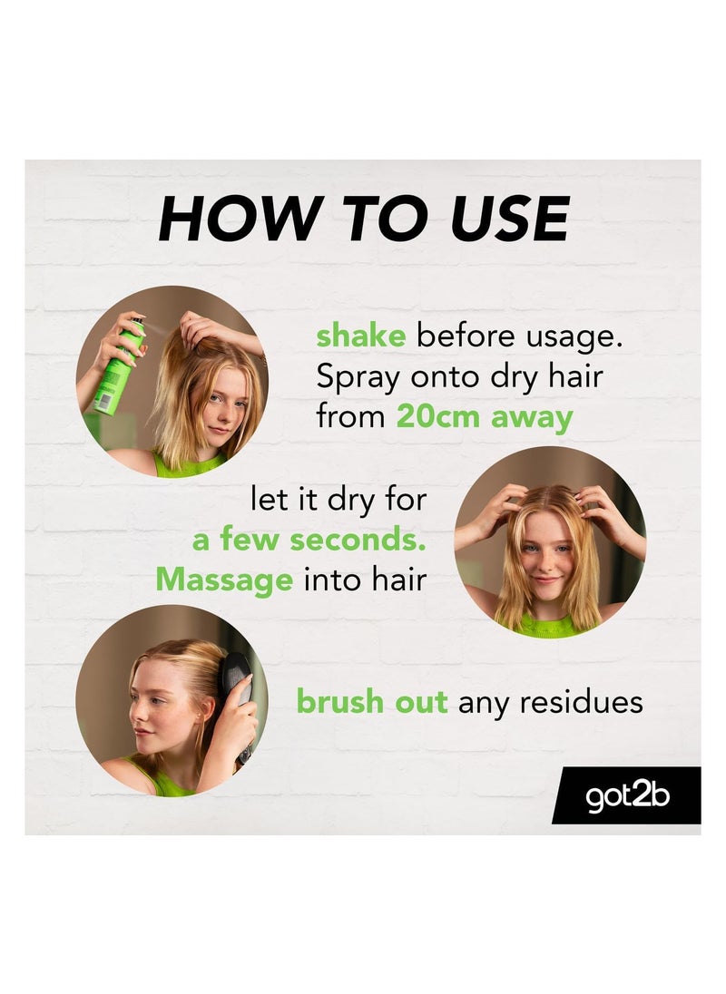 Schwarzkopf - got2b Dry Shampoo Instant Extra Fresh Up,200ml - Image 1