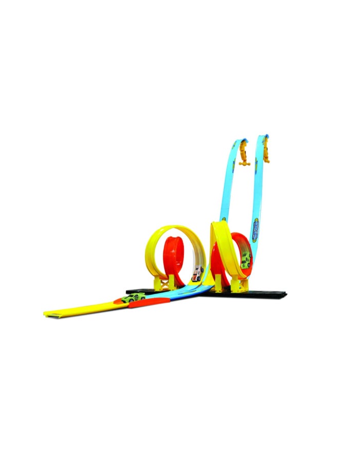Maisto Fresh Metal 100 Double Cross Loop Set Multicolor 33.02 x 5.08 x 50.8 cm MDC12551  - Image 2