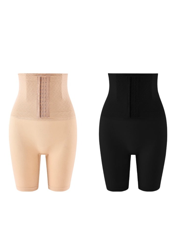 KUYING High Waisted Anti Glare Postpartum Waist Cinching And Hip Lifting Safety Pants For Body Shaping Set Of 2 - Image 1