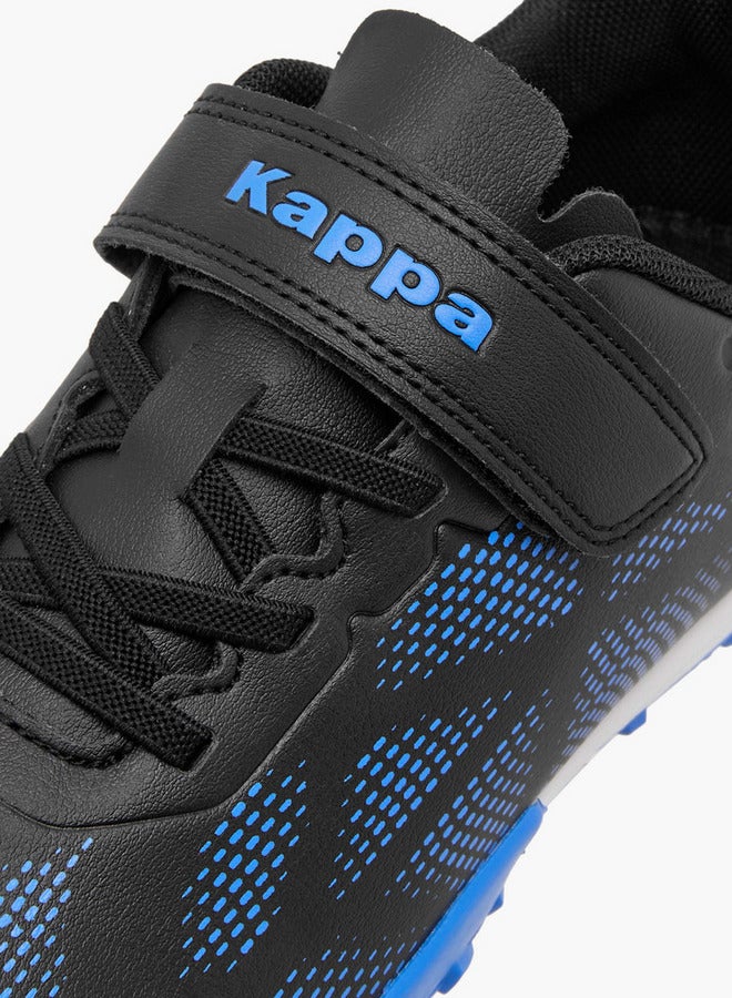 Kappa Boys' Logo Print Football Shoes with Hook and Loop Closure - Image 4