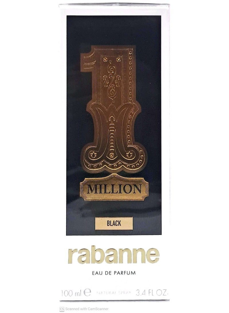 باكو رابان عطر ون مليون بلاك أو دو بارفان للرجال، 100 مل - Image 2