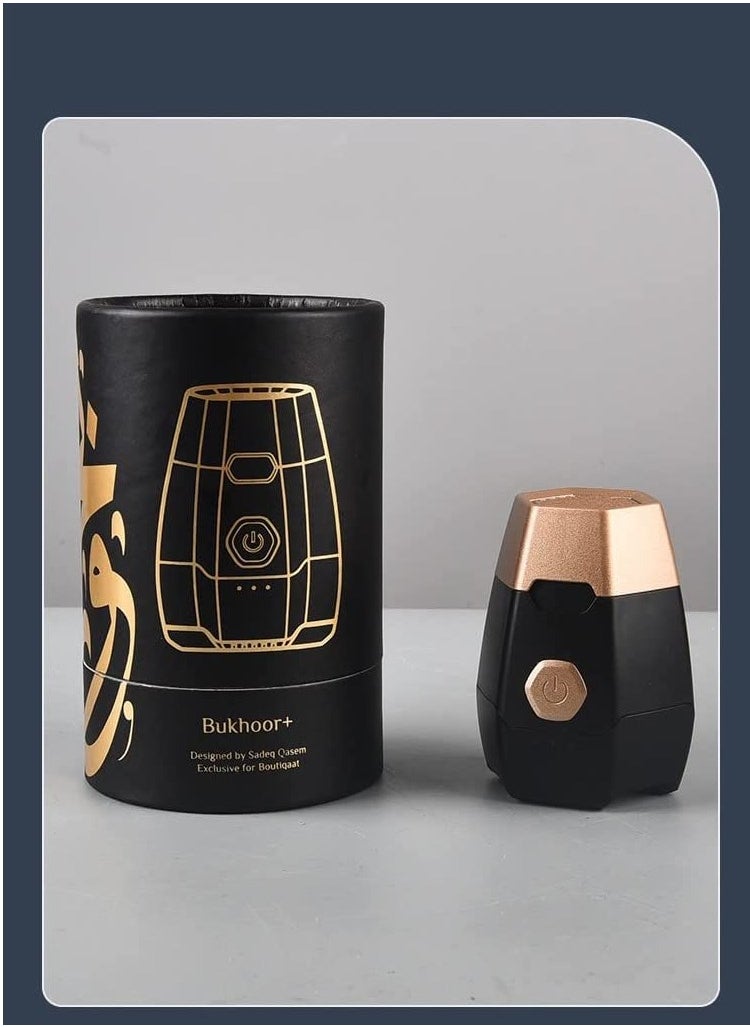 Bukhoor - Car Incense Burner Arabic Bakhoor Burner Bakhour Mini Vaporizer Muslim Censer Convenient And Easy To Use For Daily Relaxation Perfect For Creating A Calming Atmosphere At Home - Image 1