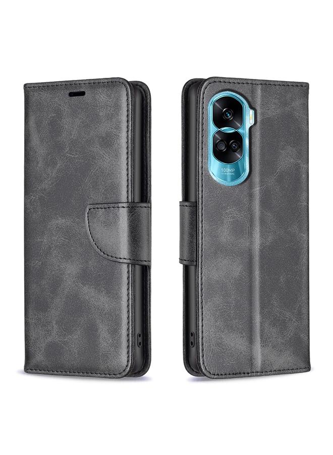 زبون جراب هاتف Honor 90 Lite/X50i مصنوع من جلد الحمل بلون نقي - Image 1