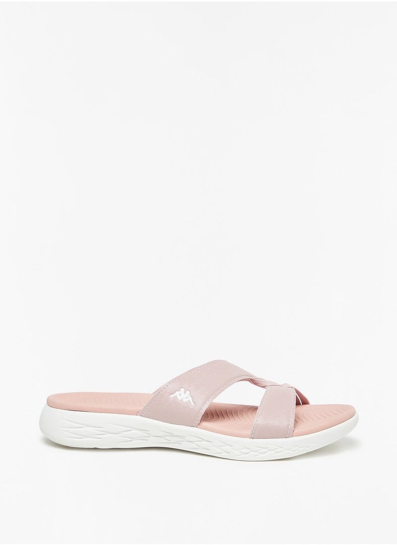 Kappa Kappa Women'S Slip-On Cross Strap Slides  - Image 3