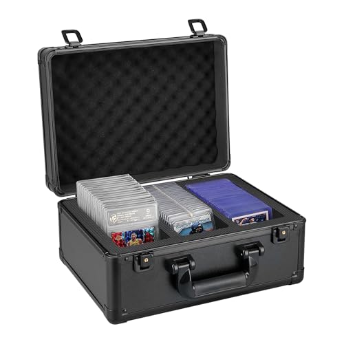 QTYORD Graded Storage Box for PSA BGS SGC Cards, Toloader Storage Case Fits 3" x 4" 35PT Holders, Standard Trading Storage Box for MTG Sports Collectible Cards - Image 1