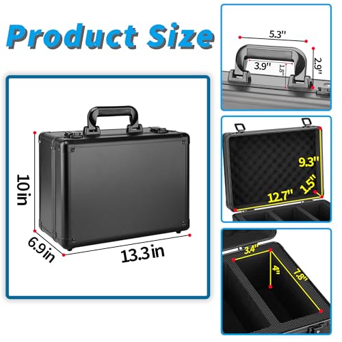 QTYORD Graded Storage Box for PSA BGS SGC Cards, Toloader Storage Case Fits 3" x 4" 35PT Holders, Standard Trading Storage Box for MTG Sports Collectible Cards - Image 4