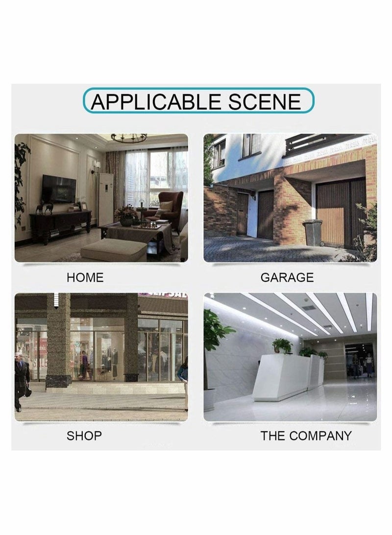 xozgdovg Metal Door Window Magnetic Contact Sensor Switch Security Alarm Kit for Garage Warehouse Factory - Image 3