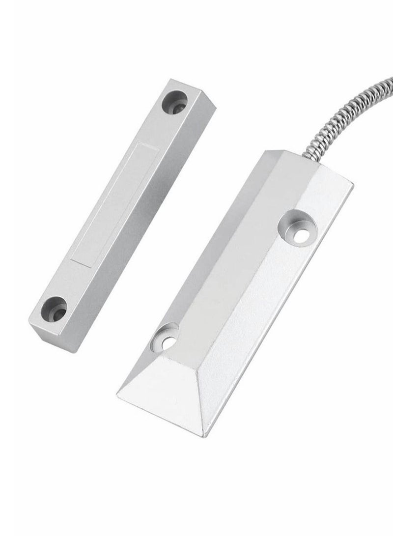 xozgdovg Metal Door Window Magnetic Contact Sensor Switch Security Alarm Kit for Garage Warehouse Factory - Image 1