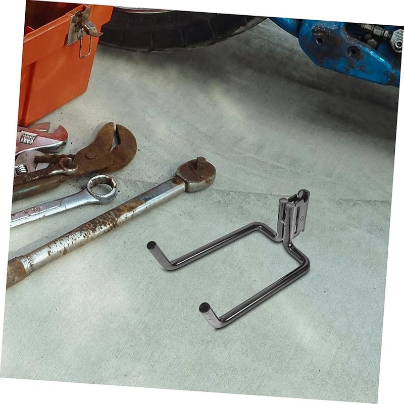 Gatuida حامل سلم مثبت على الحائط لحمل الأدوات لتخزين الحديقة والمرآب - Image 5