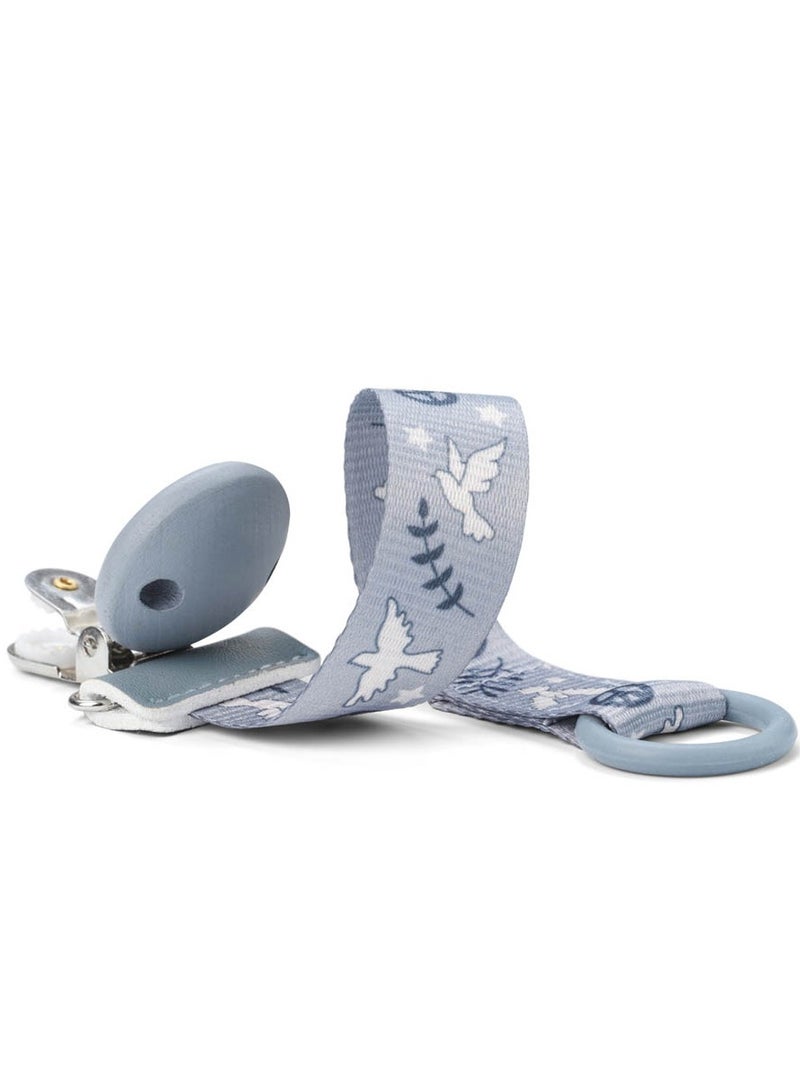 Elli Junior Elodie Details -Pacifier Clip Wood - Free Bird - Image 1