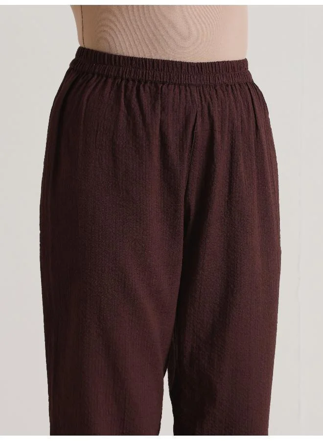 trueBrowns Cola Brown Relax Fit Co-Ord Set