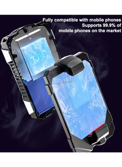 MOCOM X136 Mobile Phone Cooler with 2500mAh Battery – 3-Speed Adjustable Semiconductor Cooling Fan Radiator for iPhone, Android, PUBG Gaming, and More  - Image 3