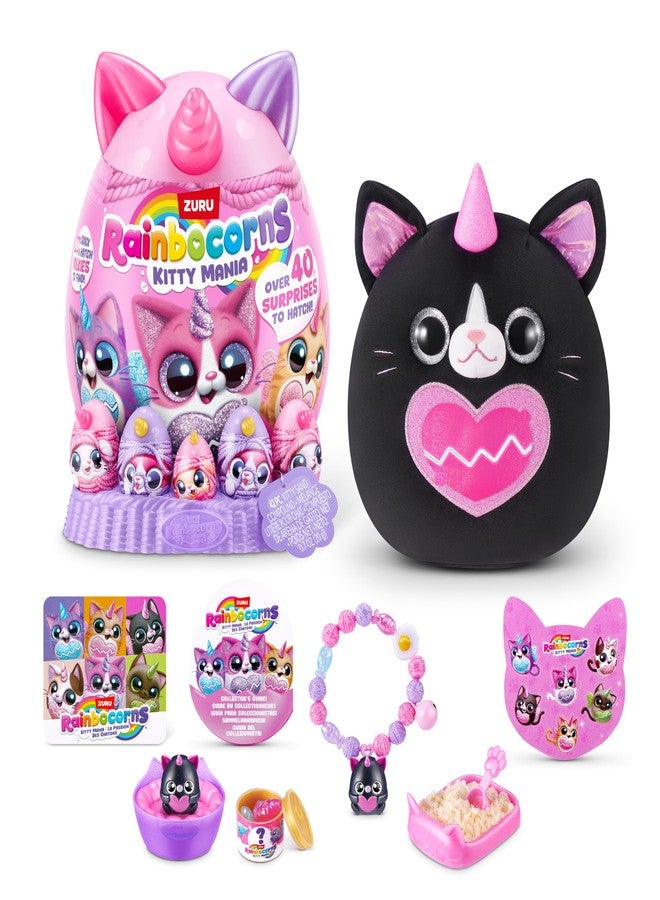 Rainbocorns Kitty Mania by ZURU, Plush Toy for Girls - Image 1