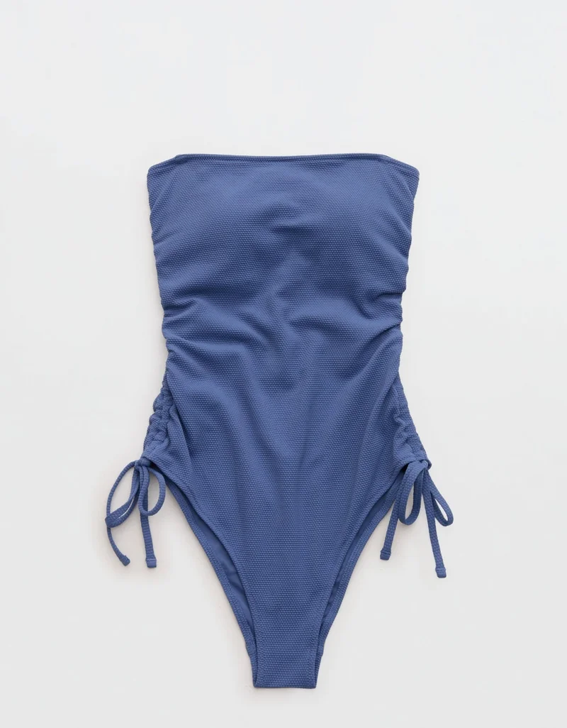 Aerie  Aerie Pique Cheeky One Piece Swimsuit for Women | Best Price UAE