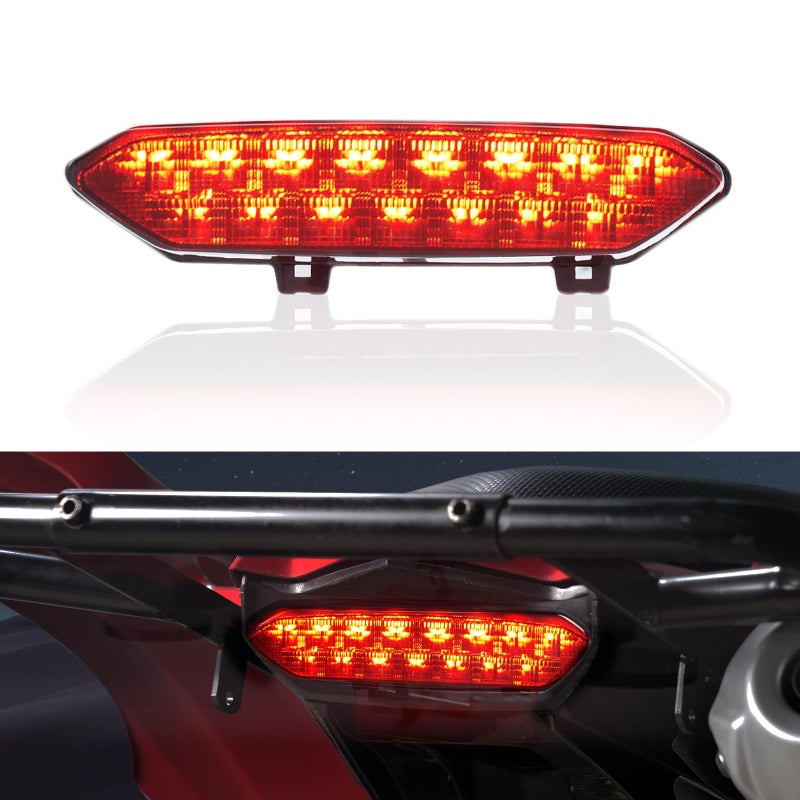 A UTV PRO LED Tail Light for Yamaha Raptor 700R 700 YFZ450R Accessories 20082020 Smoked Taillight Brake Light 3rd light for Yamaha Raptor YFZ 450X YFZ 450R