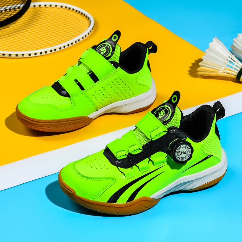 Dropshipping New Style Children''s Boys and Girls Professional Breathable Ultra-Light Competition Training Table Tennis Shoes Volleyball Shoes for Men - Image 4