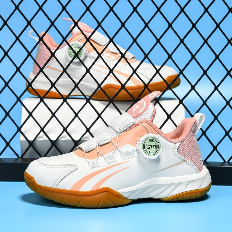 Dropshipping New Style Children''s Boys and Girls Professional Breathable Ultra-Light Competition Training Table Tennis Shoes Volleyball Shoes for Men - Image 3