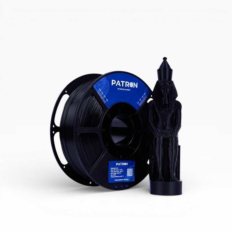 High Strength PLA+ 3D Printer Filament – 1.75mm ±0.03mm, 1Kg Spool – Low Warp, Glossy Finish, Eco-Friendly – Universal Compatibility for FDM/FFF Printers - Image 1