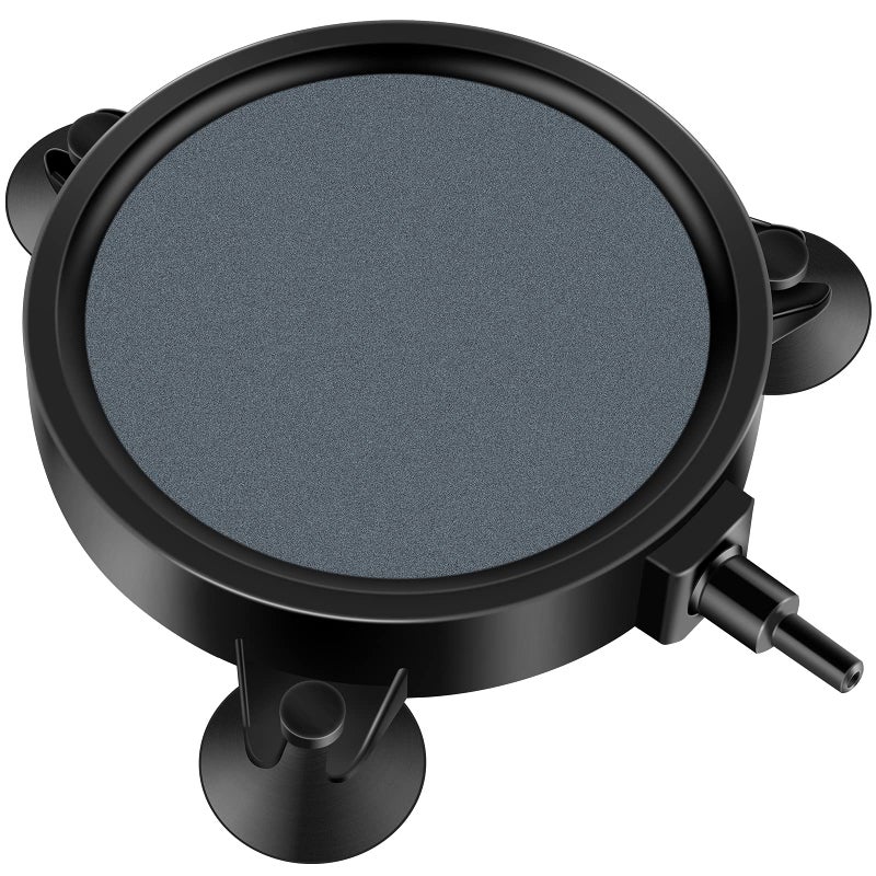 Pawfly Aquarium 4 Inch Air Stone, Fish Tank Airstone Bubble Diffuser for Air Pumps Buckets Fish Tanks Ponds DWC Reservoirs and Circulation - Image 1