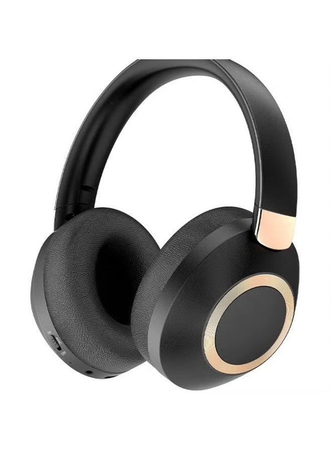 Active Noise Cancelling Headphones,Wireless Bluetooth Headphones,Over- Ear Headphones With Deep Bass,Long Playtime,Hi-Res Audio,Memory Foam Ear Cups For Travel Home Office