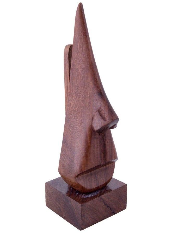 Craftland Handmade Wooden Nose Shaped Spectacle Specs Eyeglass Holder Stand - Image 3