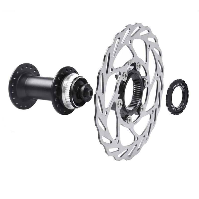 Bibike 2Pcs 140mm/160mm Centerlock Disc Rotor with Lock Rings - Image 2