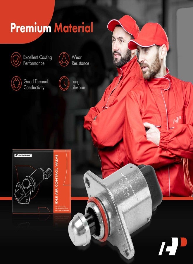 A-Premium Fuel Injection Idle Air Control Valve Compatible with Cadillac DeVille 00-05, Seville 00-04, Eldorado 00-02 & Pontiac Bonneville 04-05 & Oldsmobile Aurora 01-03, V8 4.6L 4.0L, 88893284 - Image 4