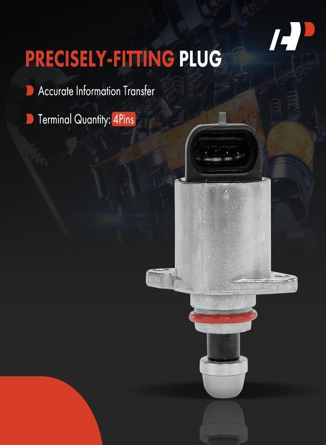 A-Premium Fuel Injection Idle Air Control Valve Compatible with Cadillac DeVille 00-05, Seville 00-04, Eldorado 00-02 & Pontiac Bonneville 04-05 & Oldsmobile Aurora 01-03, V8 4.6L 4.0L, 88893284 - Image 5