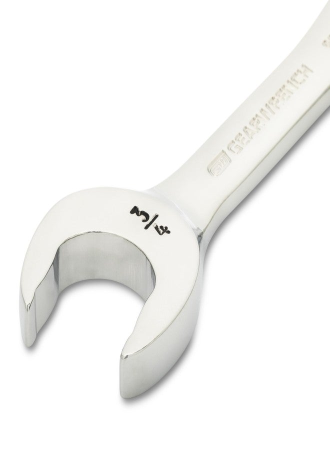 GEARWRENCH 3/4" 90-Tooth 12 Point Stubby Combination Ratcheting Wrench | 86857 - Image 3