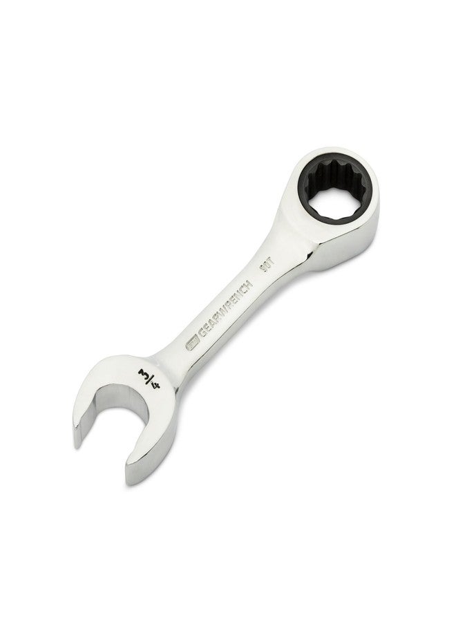 GEARWRENCH 3/4" 90-Tooth 12 Point Stubby Combination Ratcheting Wrench | 86857 - Image 5