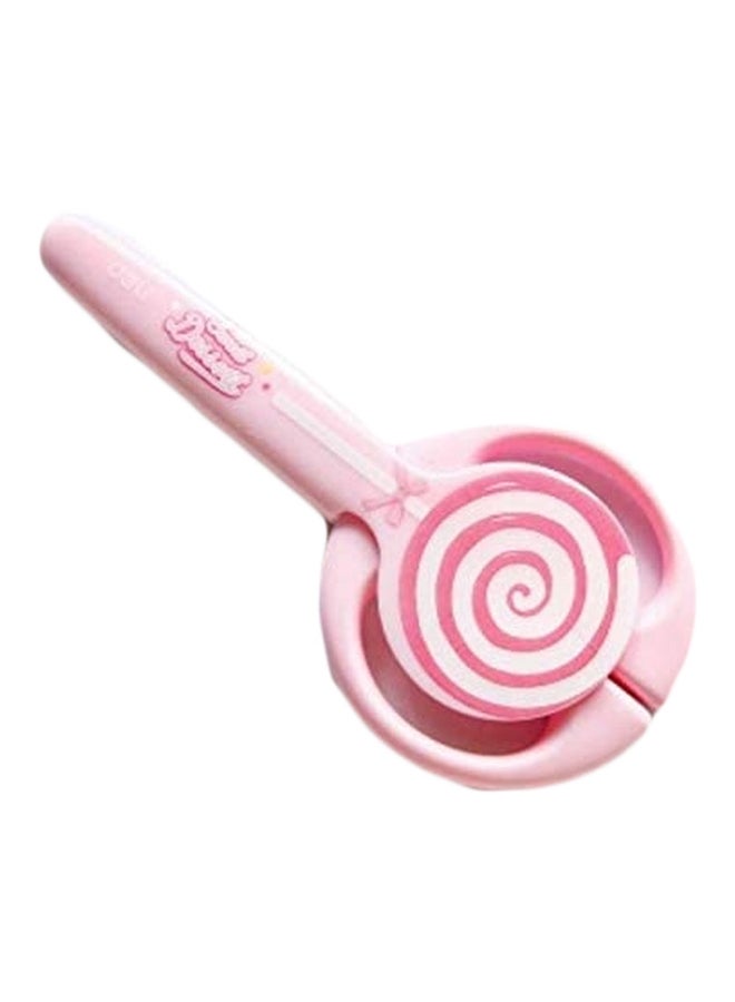 Loquat Lolipop Shape Scissor Pink