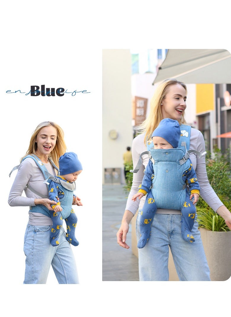 RATSAW - Adjustable Strap Baby Carrier Flip Advanced 4-in-1 Easy to Wear Ergonomic Breathable Carrier Slings - Image 1