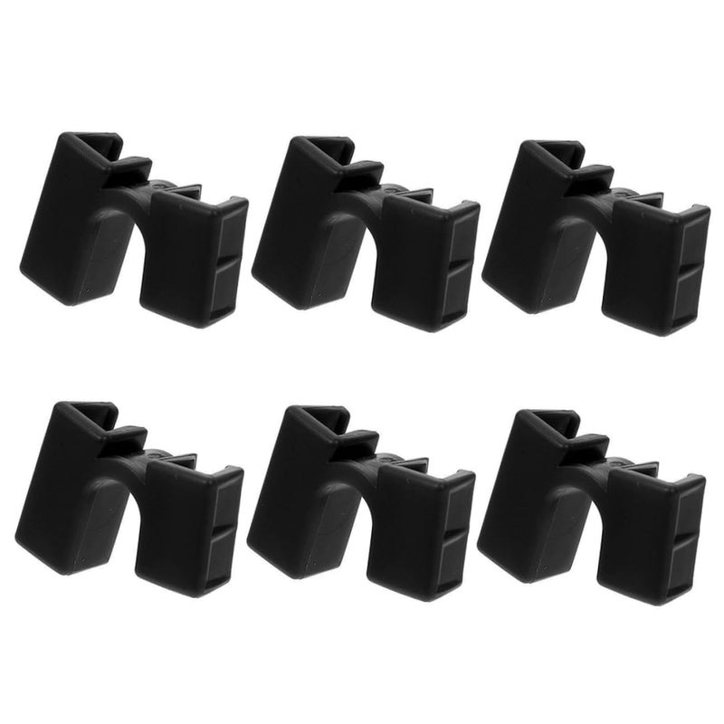 Reusable Non Slip Chopstick Helpers 6 Pack Training Utensils For Beginners Black - Image 2