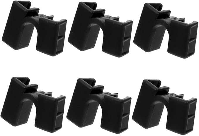 Reusable Non Slip Chopstick Helpers 6 Pack Training Utensils For Beginners Black - Image 1