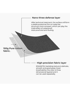 L&E 6PCS Backdrop Photography Background 20x28Inch, Cotton Thicken Suede Textured Solid Morandi Color Photography Backdrop for Photo Video Studio  - Image 2