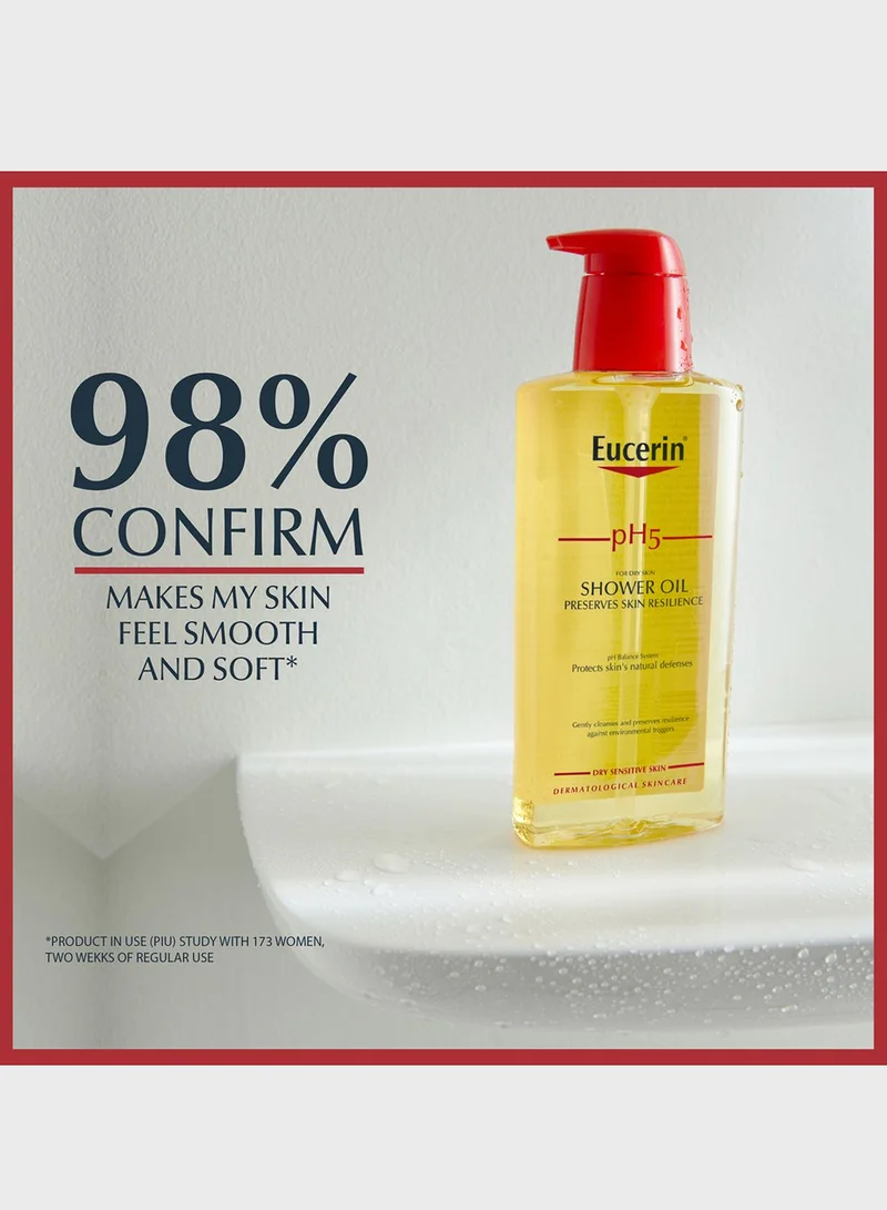 Eucerin زيت الاستحمام يوسيرين بي اتش5 400 مل