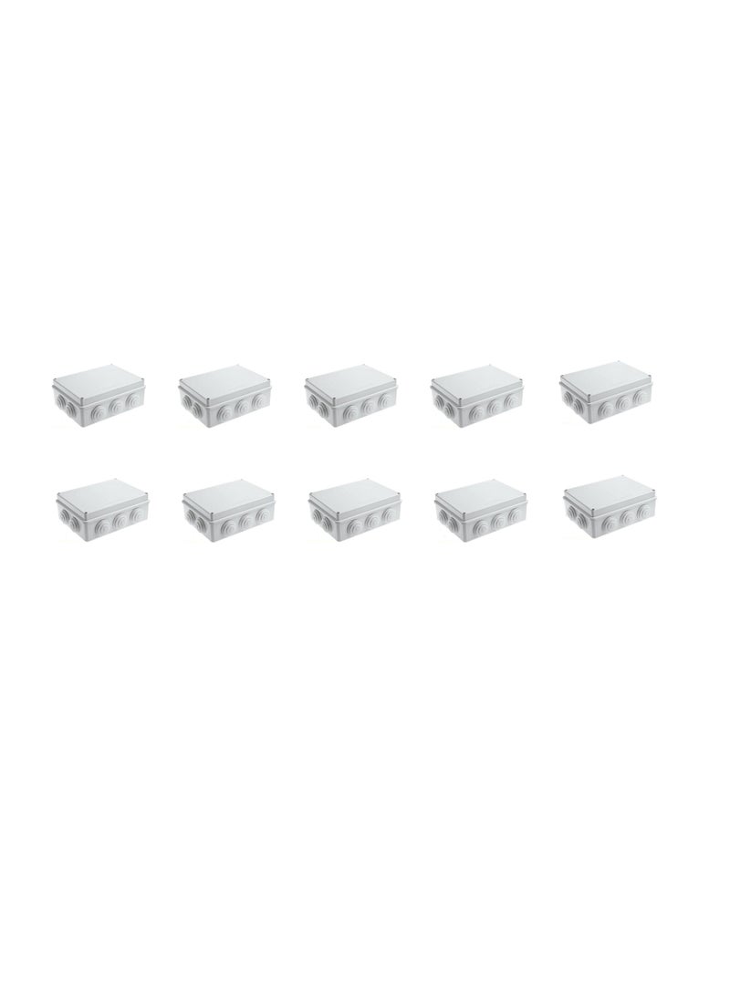 Box Waterproof Electrical  IP65 (10(L) x 10(W) 10Pcs  - Image 1