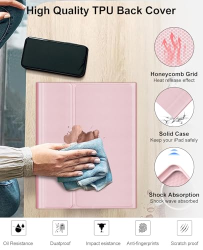 BORIYUAN for Samsung Galaxy Tab S11 Ultra Keyboard Case 14.6 inch 2025, Magnetically Detachable Wireless Bluetooth Keyboard, Multi-Angle Stand, PU Leather Folio Cover with S Pen Holder for Galaxy Tab S11 Ultra - Image 5