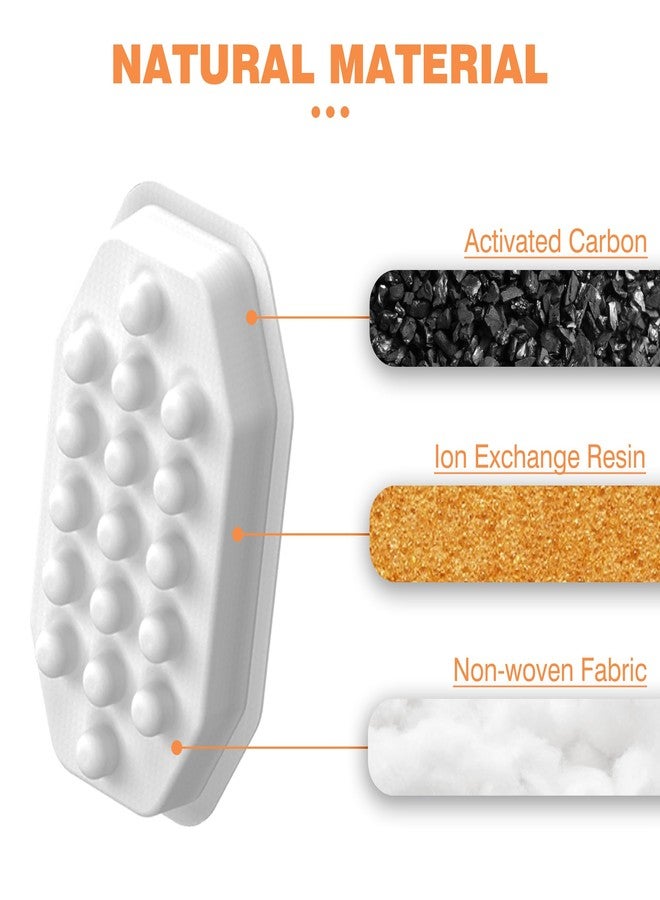 Rellaty Official Cat Water Fountain Filters Replacement & Pre-Filter Sponges for 3.2L/108oz Automatic Pet Fountain Dog Water Fountain (12 Carbon Filter and 12 sponges) - Image 4