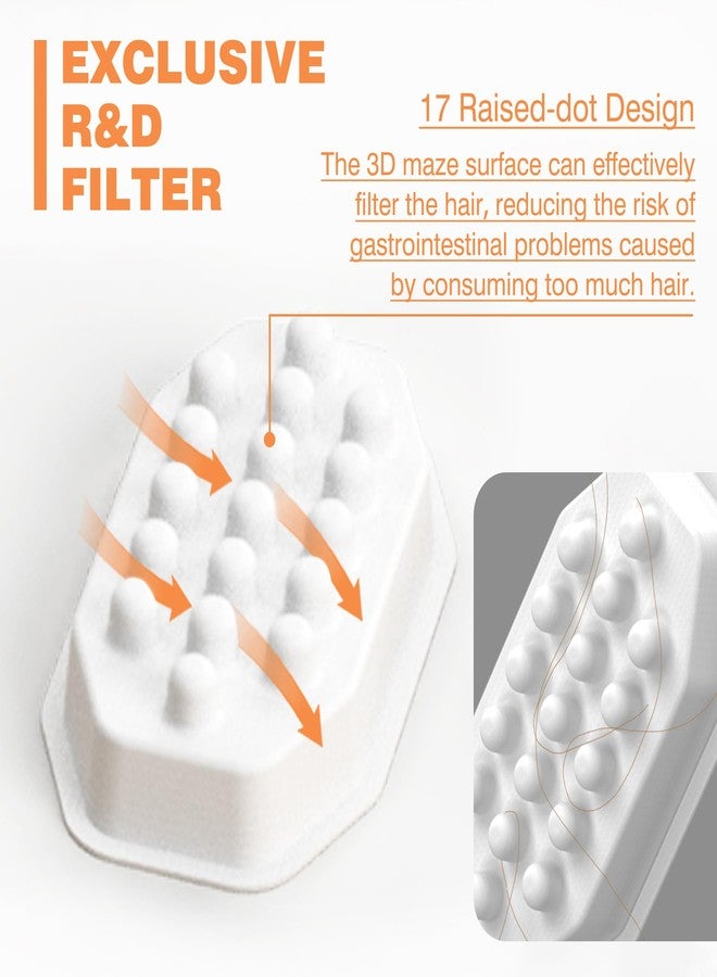 Rellaty Official Cat Water Fountain Filters Replacement & Pre-Filter Sponges for 3.2L/108oz Automatic Pet Fountain Dog Water Fountain (12 Carbon Filter and 12 sponges) - Image 5