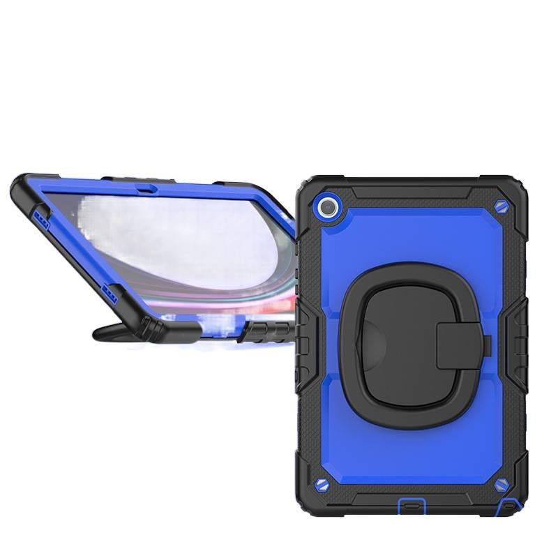 Blue Samsung Tab Case Compatible with Multiple Samsung Tab Models with Pencil Holder with Protective Cover Stand Function and Daily Tablet Carry - Senko Aura - Image 1