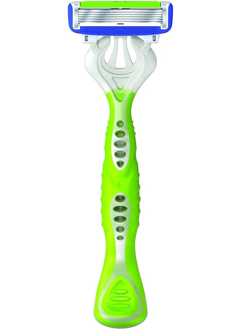 DORCO Eve 6 First Disposable 6 Blades Razor 3+1 Free - Image 2