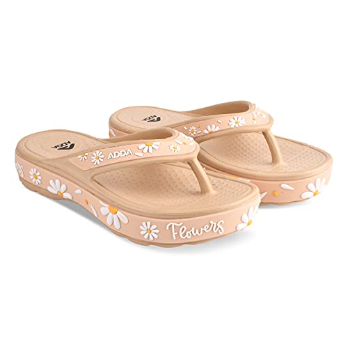ADDA (LABEL) MYTIME-2 || Durable & Comfortable || 2D EVA Sole|| Antiskid || Lightweight || Fashionable || Super Soft || Outdoor Slipper || Slipper for Women - Image 3