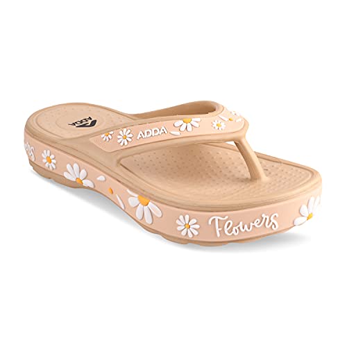 ADDA (LABEL) MYTIME-2 || Durable & Comfortable || 2D EVA Sole|| Antiskid || Lightweight || Fashionable || Super Soft || Outdoor Slipper || Slipper for Women - Image 1