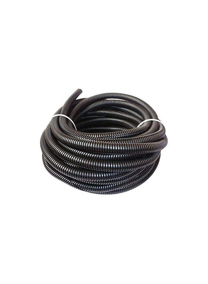 ABBASALI ABBASALI 30 FT Dog Cat Cord Protector,Corrugated Tube Conduit,Split Loom TUBING Cover Auto Home Marine 15.8MM 30FT  - Image 1