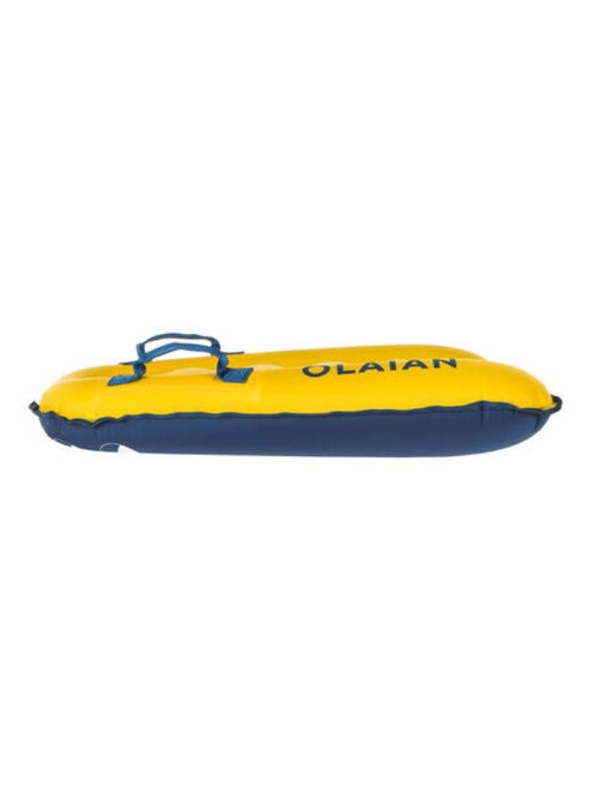 OLAIAN Kids' Discovery Inflatable Bodyboard - Yellow 4-8 years (15-25 kg) - Image 3