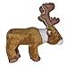 Spunky Pup Clean Earth Plush Caribou Made from 100 Recycled Water Bottles Large - Image 3