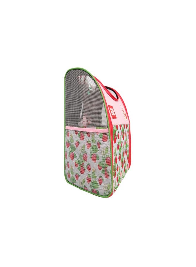 Your Cat Backpack Strawberry Shortcake x Travel Cat Backpack - Officially Licensed Convertible Pet Carrier Backpack with Fully Ventilated Mesh - Image 5
